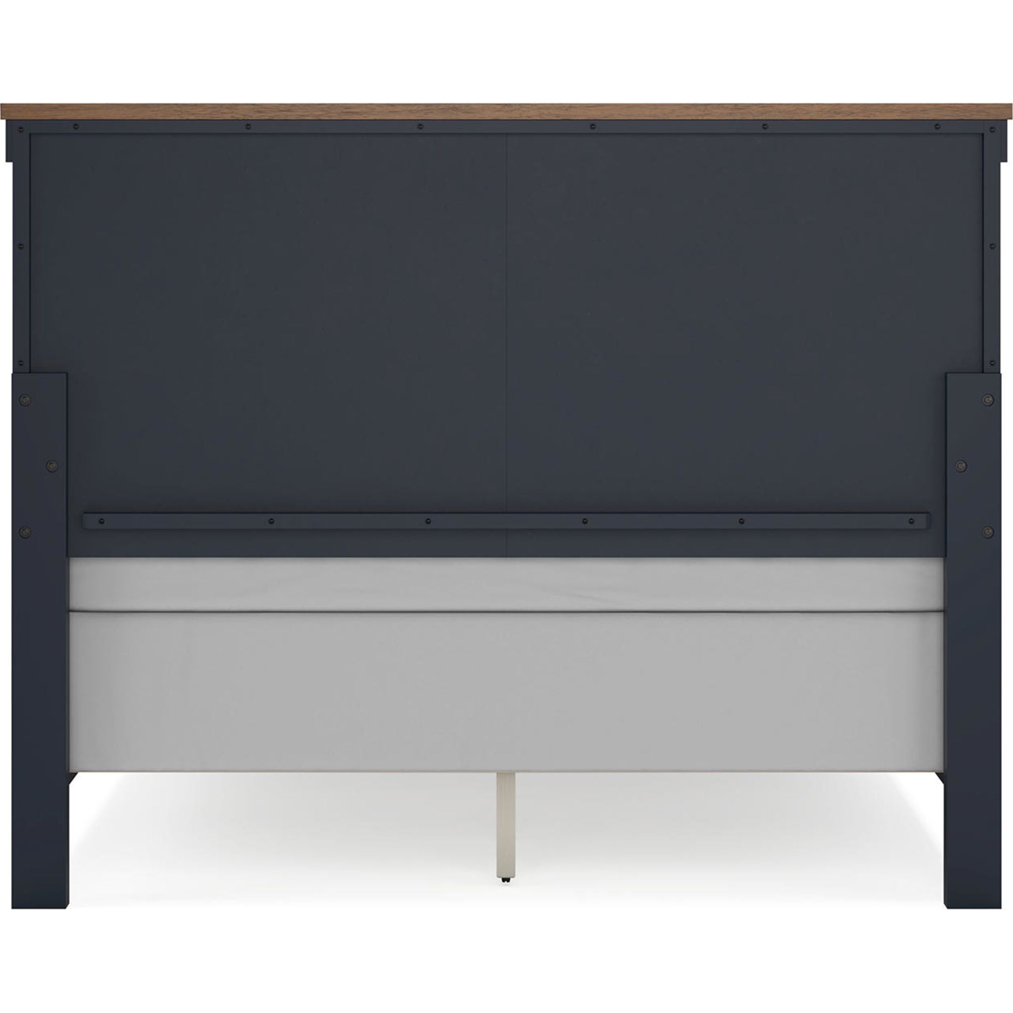 Landocken 6 Piece Queen Panel Bedroom - Blue/Brown