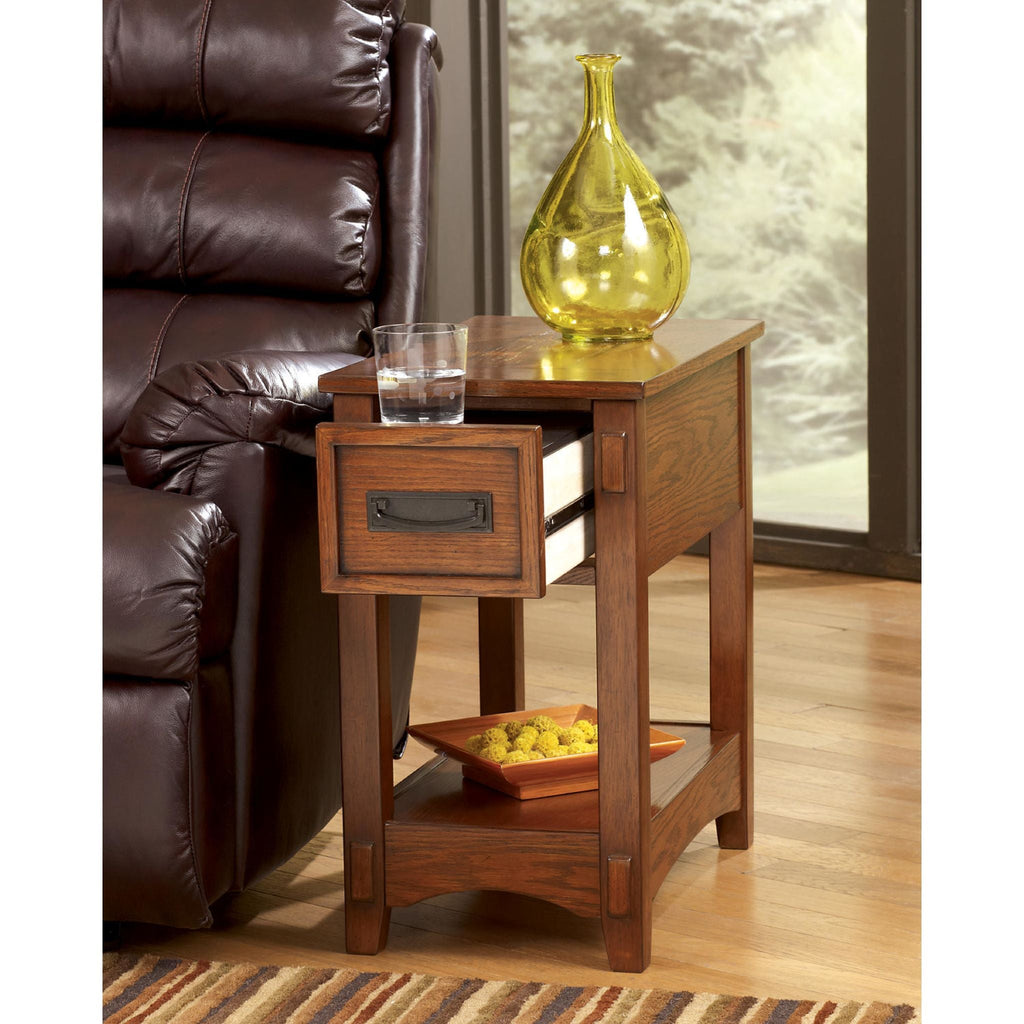 Breegin End Table - Brown