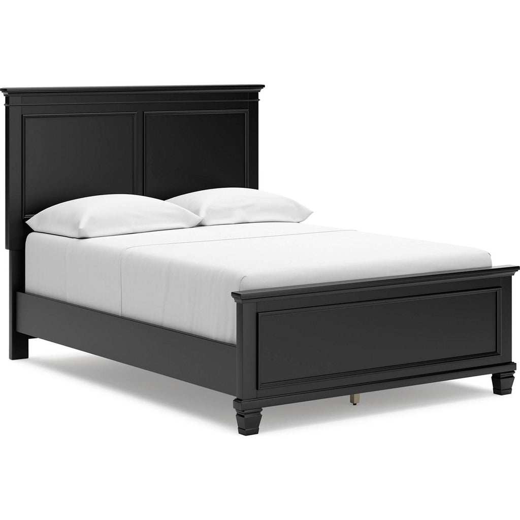 Lanolee 6 Piece Panel Bedroom - Black