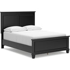 Lanolee 6 Piece Panel Bedroom - Black