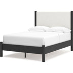 Cadmori 6 Piece Full Platform Bedroom - Black/White