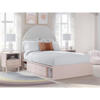 Wistenpine Full Storage Bed - Blush