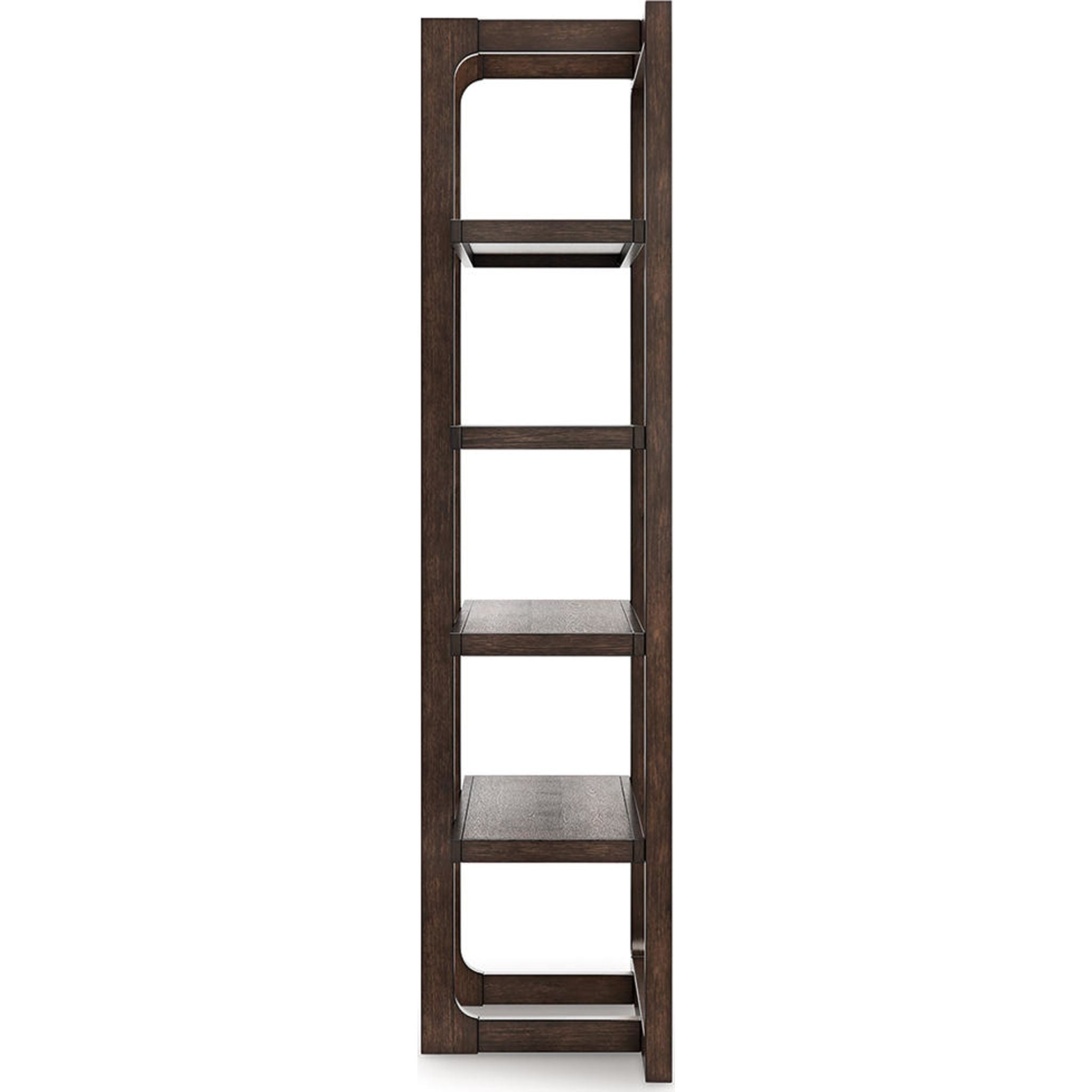 Breckington Bookcase - Dark Brown