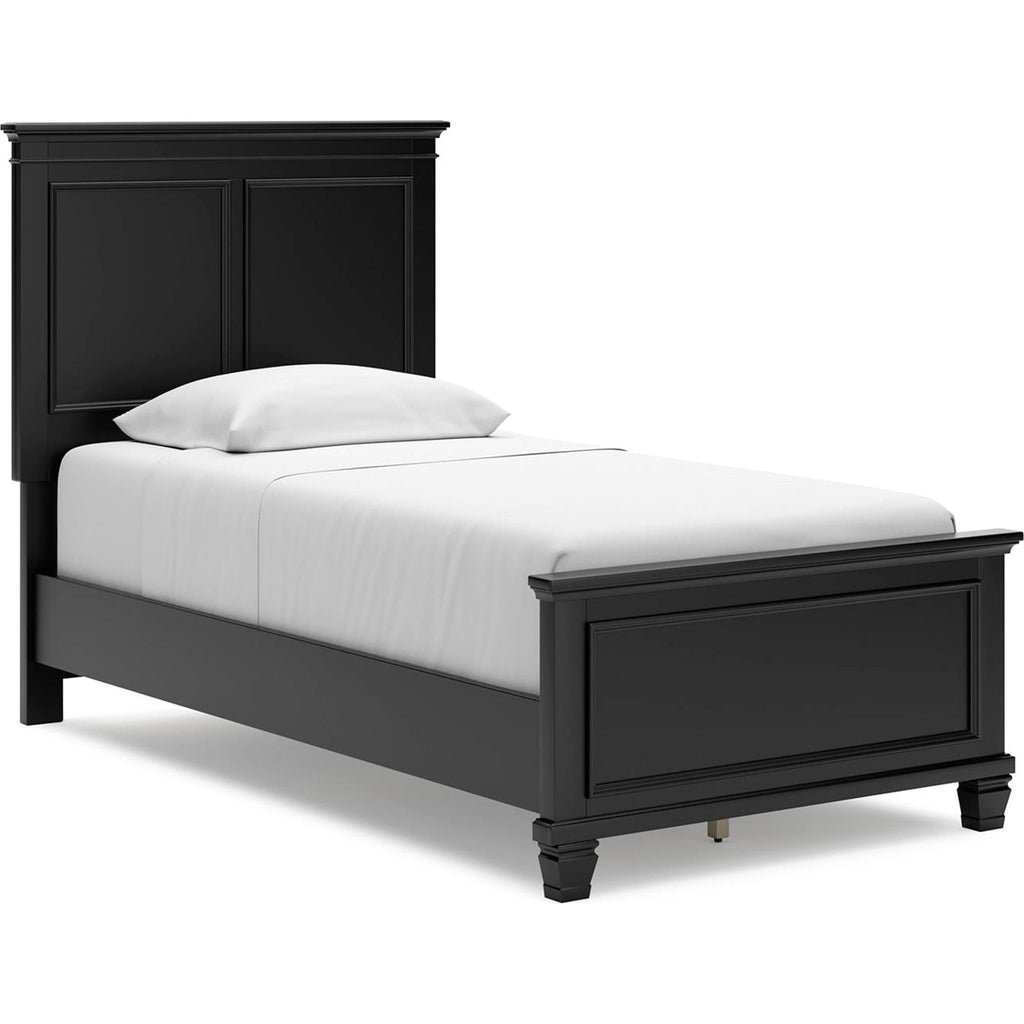 Lanolee 6 Piece Panel Bedroom - Black