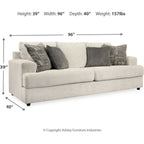 Soletren Sofa - Stone