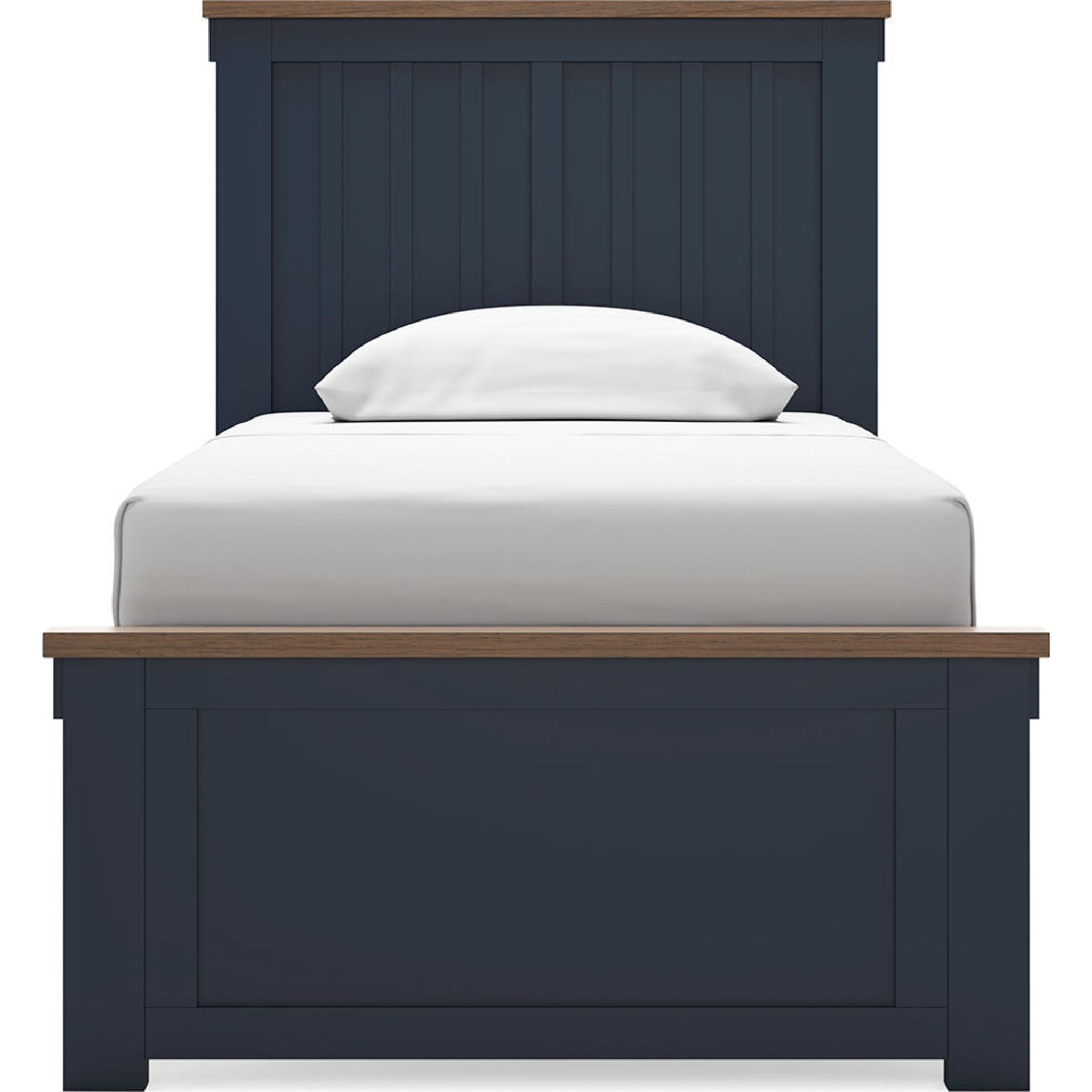 Landocken 6 Piece Panel Bedroom - Blue/Brown