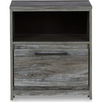 Baystorm 6 Piece King Panel Bedroom - Gray