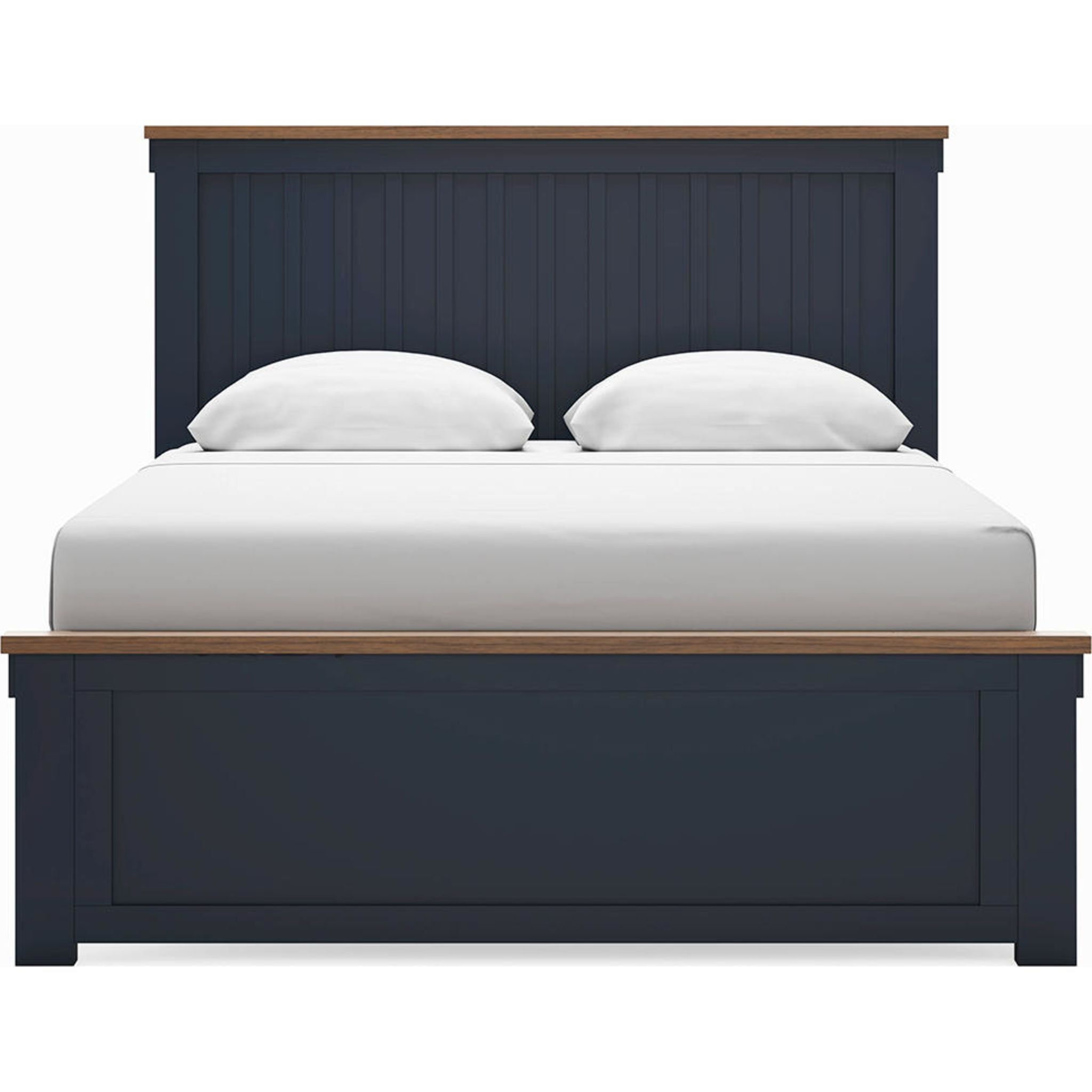 Landocken 6 Piece Queen Panel Bedroom - Blue/Brown