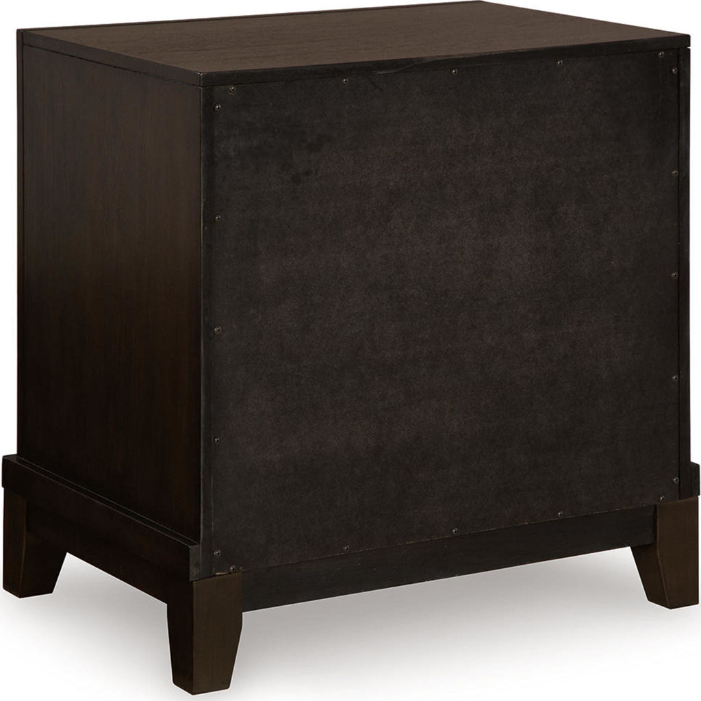 Neymorton 6 Piece Panel Bedroom - Dark Grayish Brown