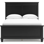 Lanolee 6 Piece Panel Bedroom - Black