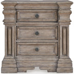 Blairhurst 6 Piece Queen Panel Bedroom - Light Grayish Brown