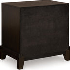 Neymorton 6 Piece Panel Bedroom - Dark Grayish Brown