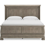Lexorne 6 Piece King Sleigh Bedroom - Gray
