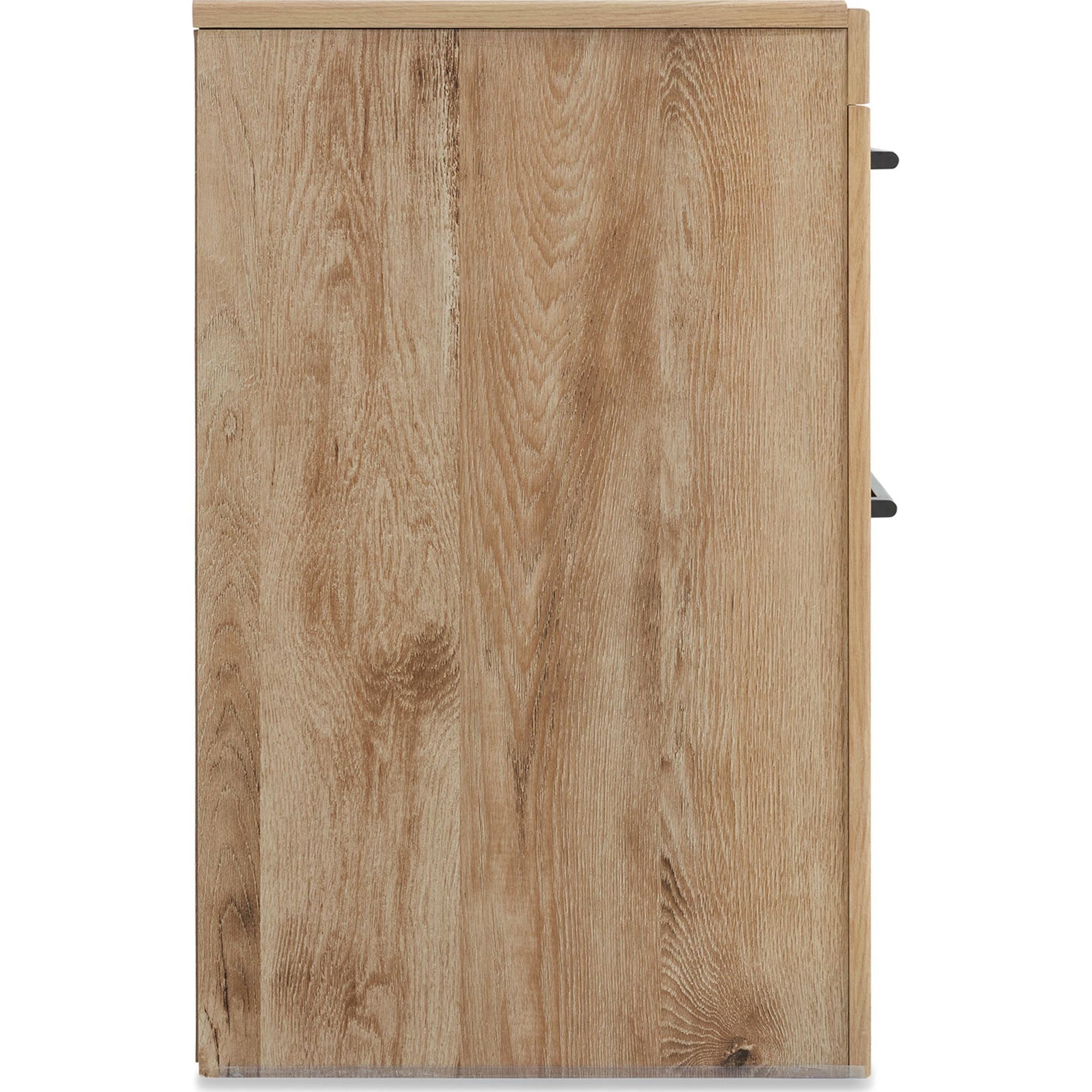 Hyanna 6 Piece Panel Bedroom - Tan Brown