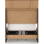 Chirason Twin Storage Bed - Brown