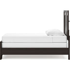 Covetown 6 Piece Twin Panel Bedroom - Dark Brown