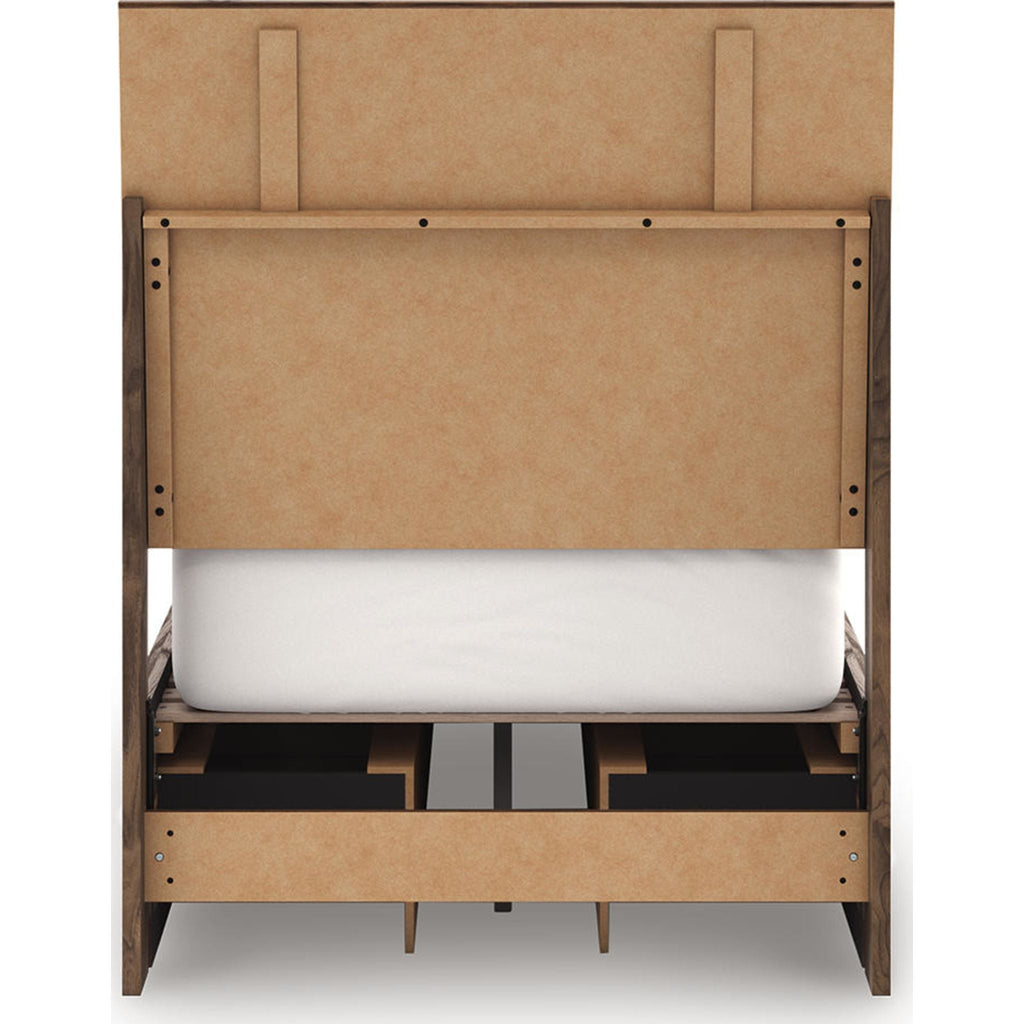 Chirason Twin Storage Bed - Brown