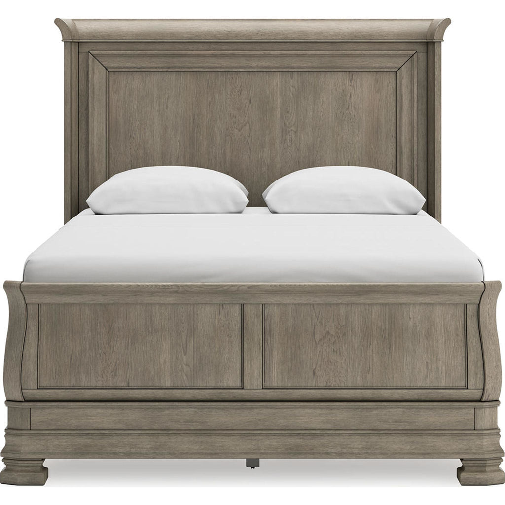 Lexorne 6 Piece Queen Sleigh Bedroom - Gray