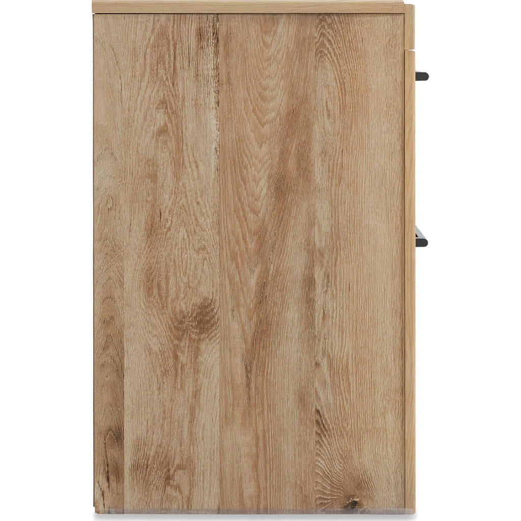 Hyanna 6 Piece Panel Bedroom - Tan Brown