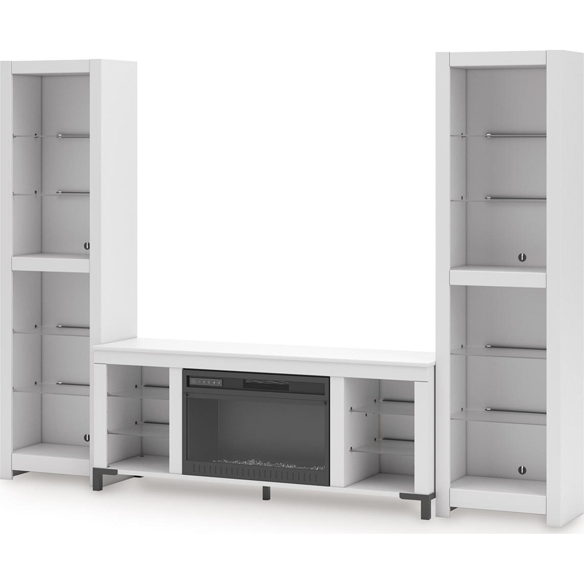 Brollevi 3 Piece Entertainment Unit - White