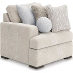 Cuddle Plush 8 Piece Modular Sectional with Ottomans - Arctic