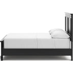 Lanolee 6 Piece Panel Bedroom - Black
