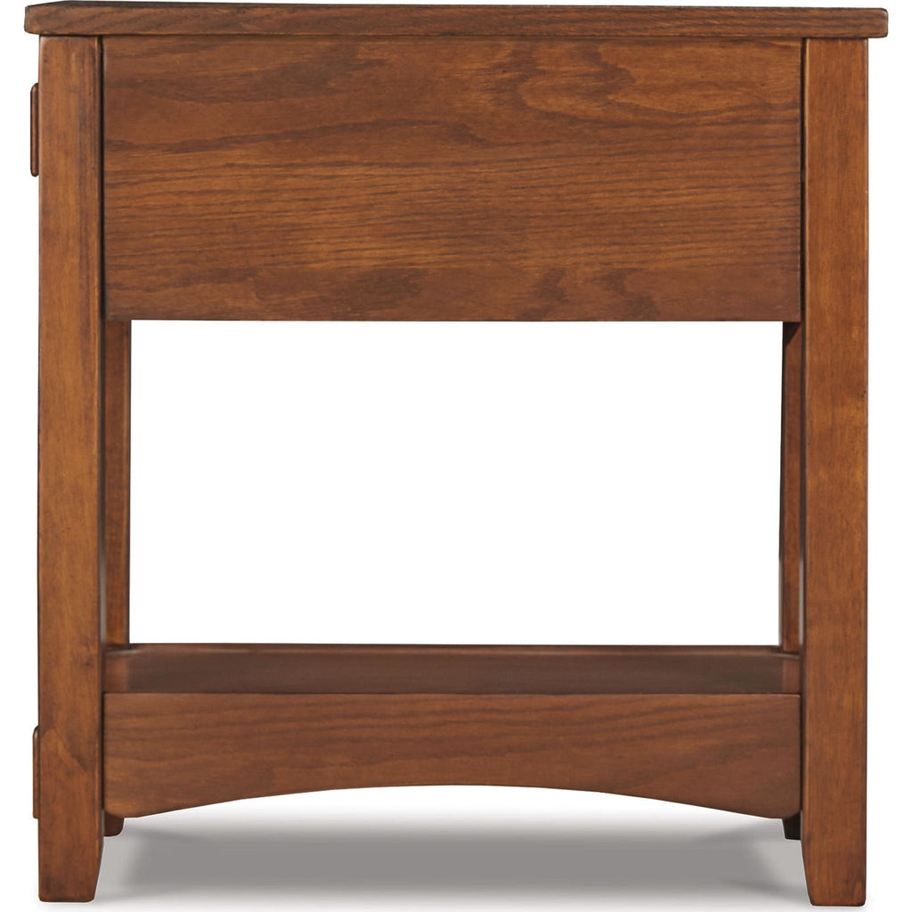 Breegin End Table - Brown