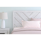 Cayboni 6 Piece Full Panel Bedroom - Whitewash