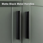 Wavy Line 30/36/48 Bathroom Vanity Set with Sink & Faucet