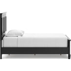Lanolee 6 Piece Panel Bedroom - Black
