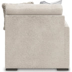 Cuddle Plush 8 Piece Modular Sectional with Ottomans - Arctic