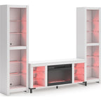 Brollevi 3 Piece Entertainment Unit - White