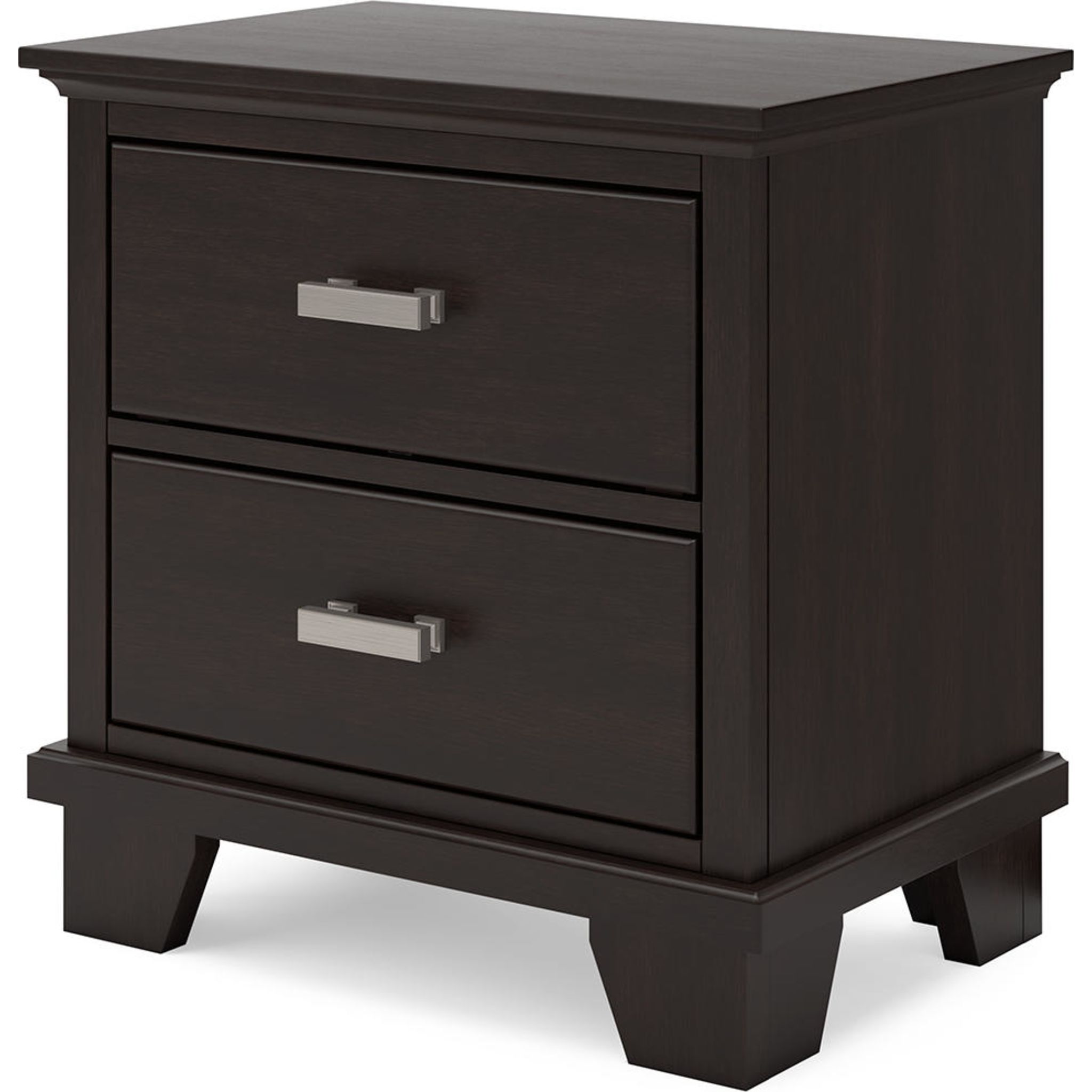 Covetown 6 Piece Queen Panel Bedroom - Dark Brown