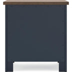 Landocken 6 Piece Queen Panel Bedroom - Blue/Brown