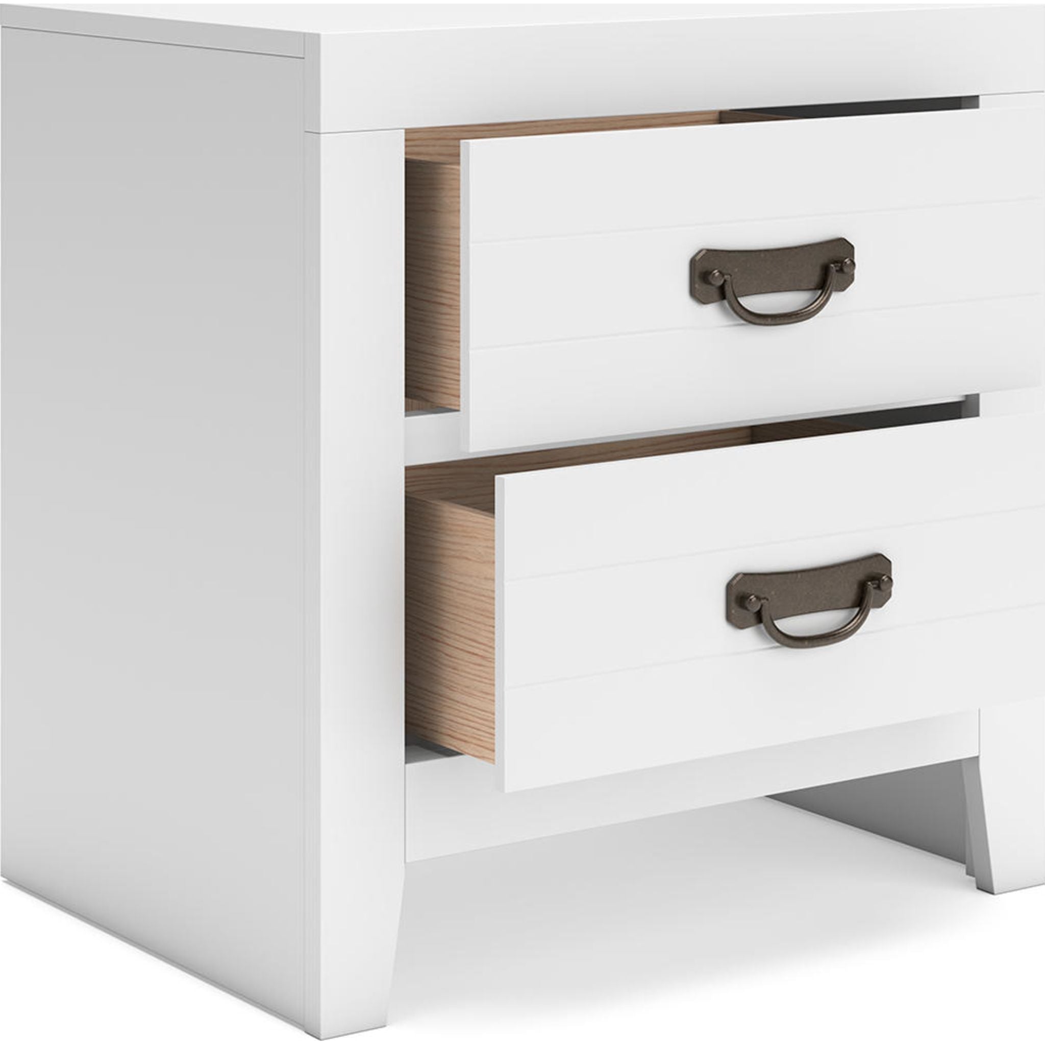 Binterglen 6 Piece Twin Panel Bedroom - White