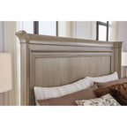 Lexorne 6 Piece King Sleigh Bedroom - Gray