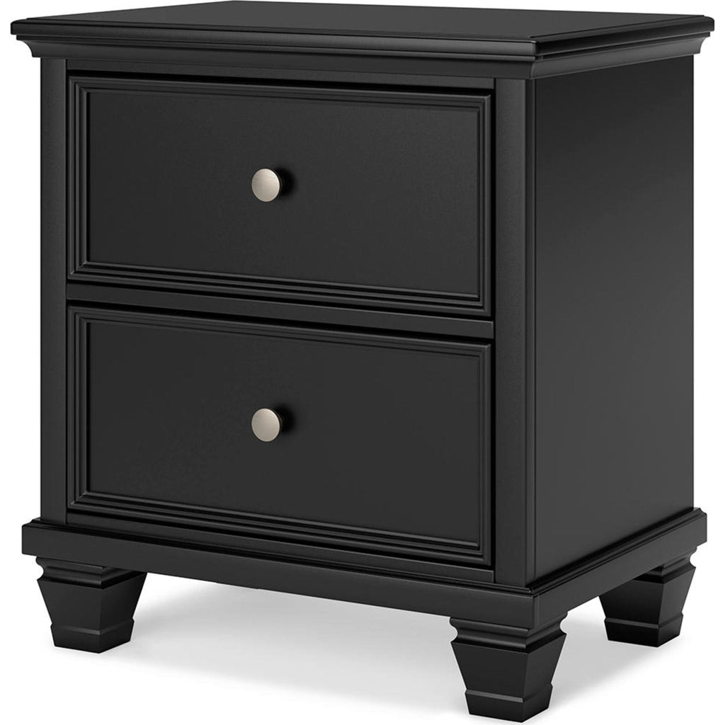 Lanolee 6 Piece Panel Bedroom - Black