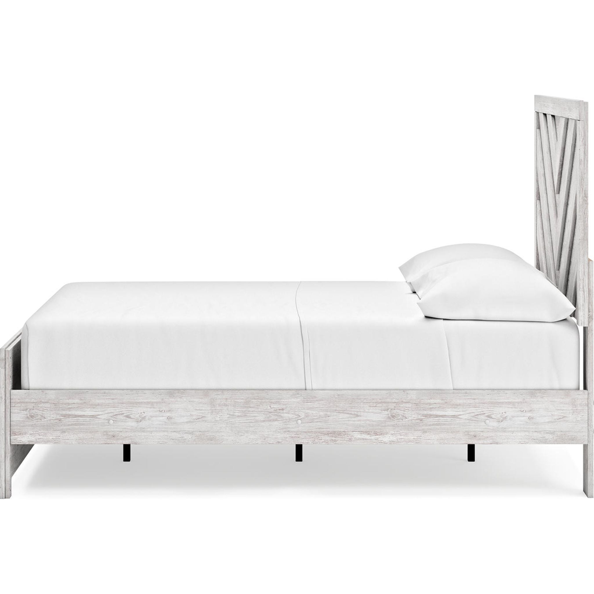 Cayboni 6 Piece Full Panel Bedroom - Whitewash