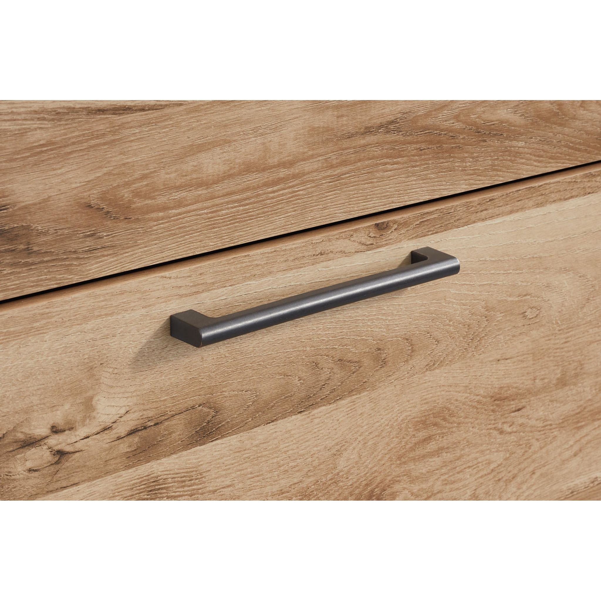 Hyanna 6 Piece King Storage Bedroom - Tan Brown