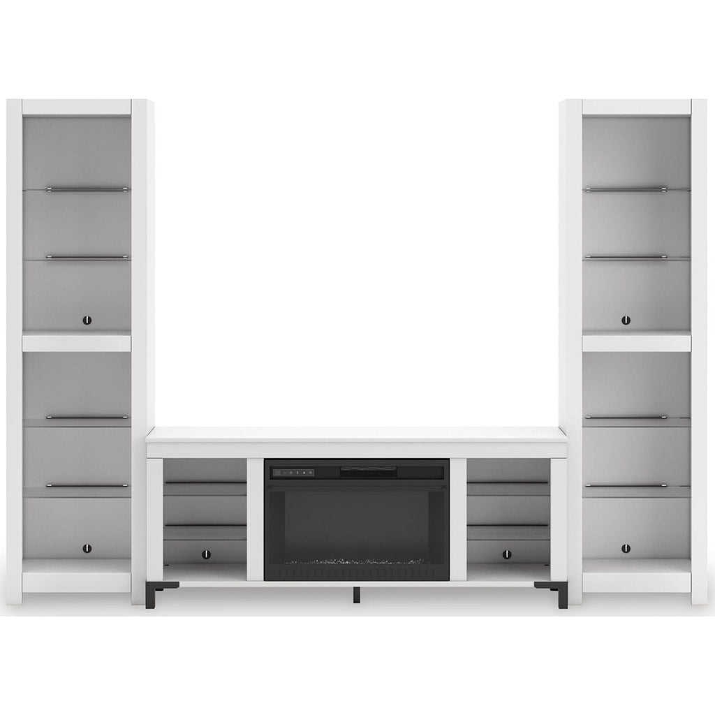 Brollevi 3 Piece Entertainment Unit - White
