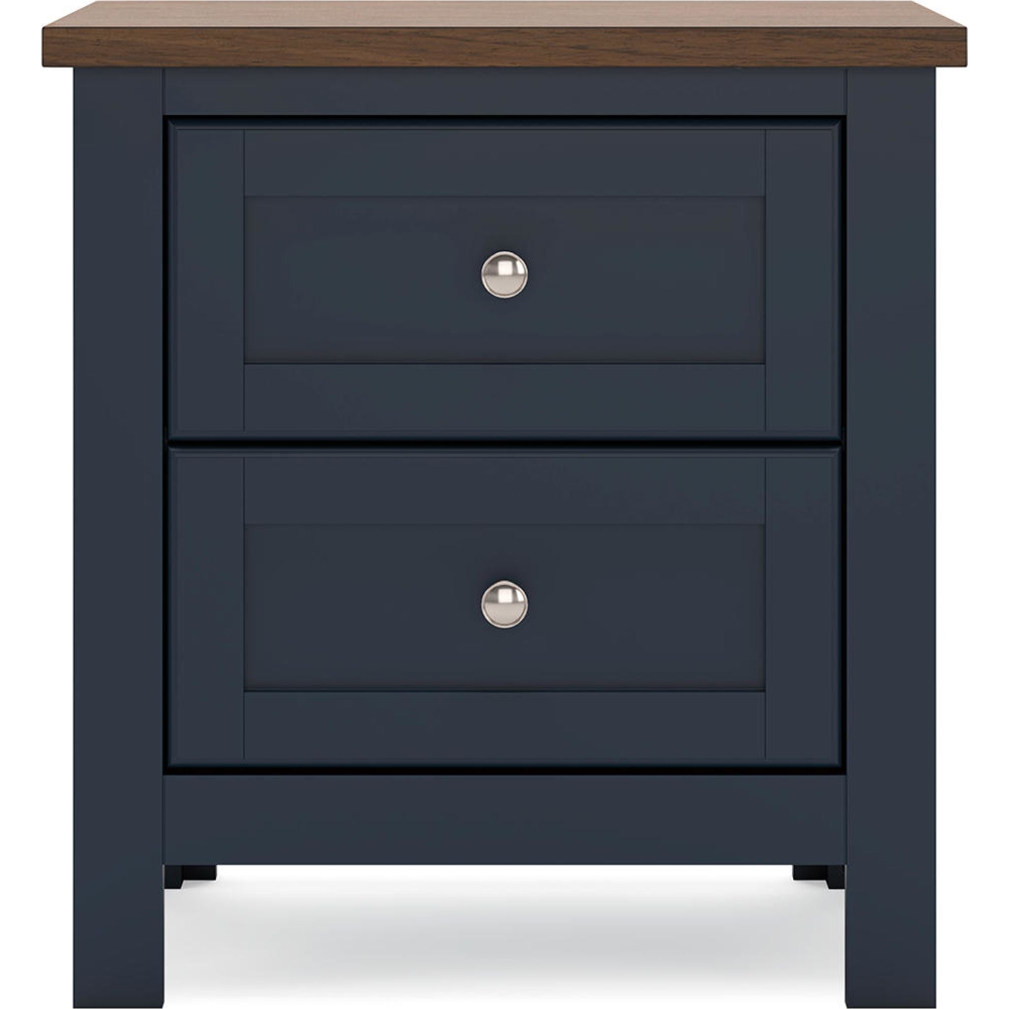 Landocken 6 Piece Panel Bedroom - Blue/Brown