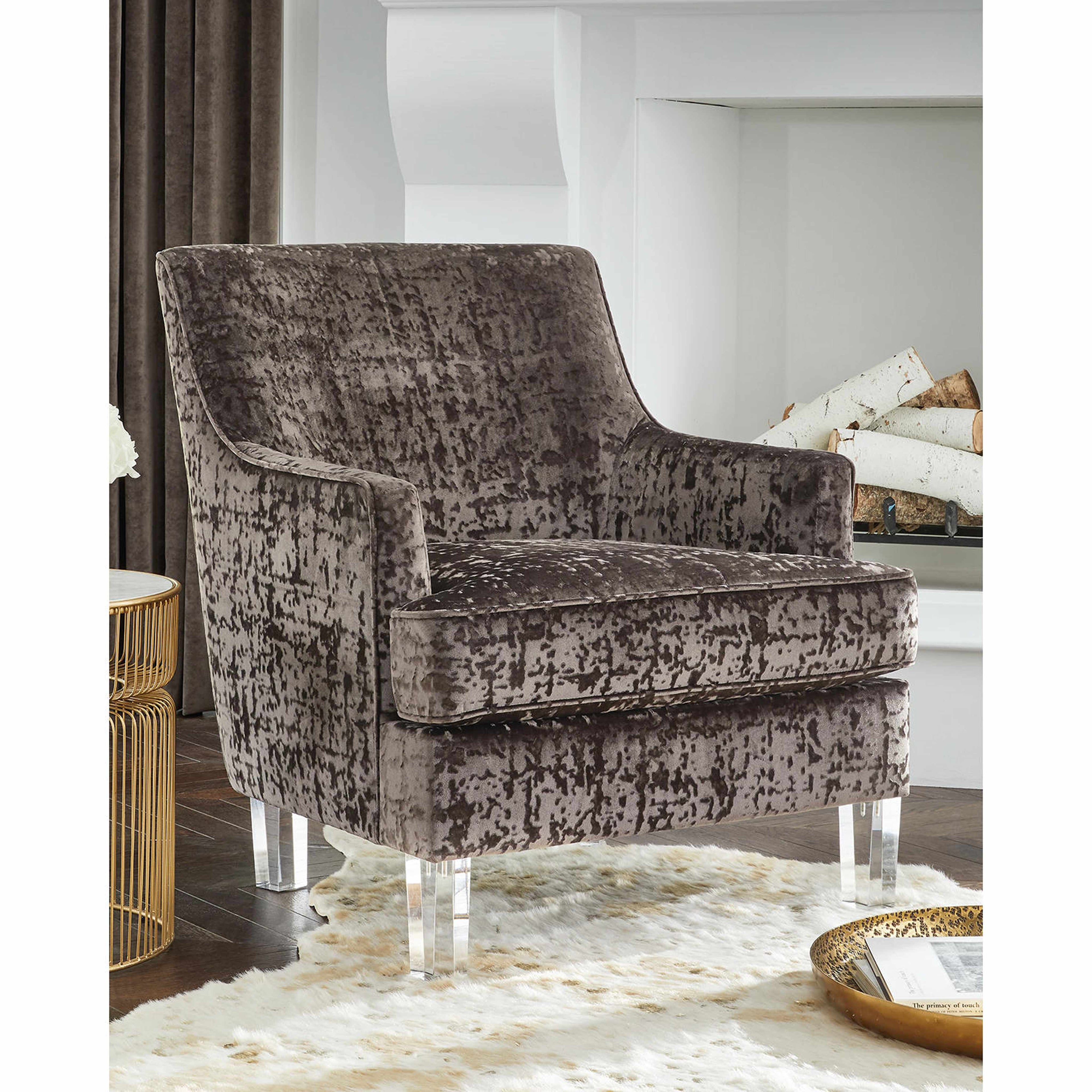 Gloriann Accent Chair - Charcoal