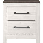 Gerridan Nightstand - White/Gray