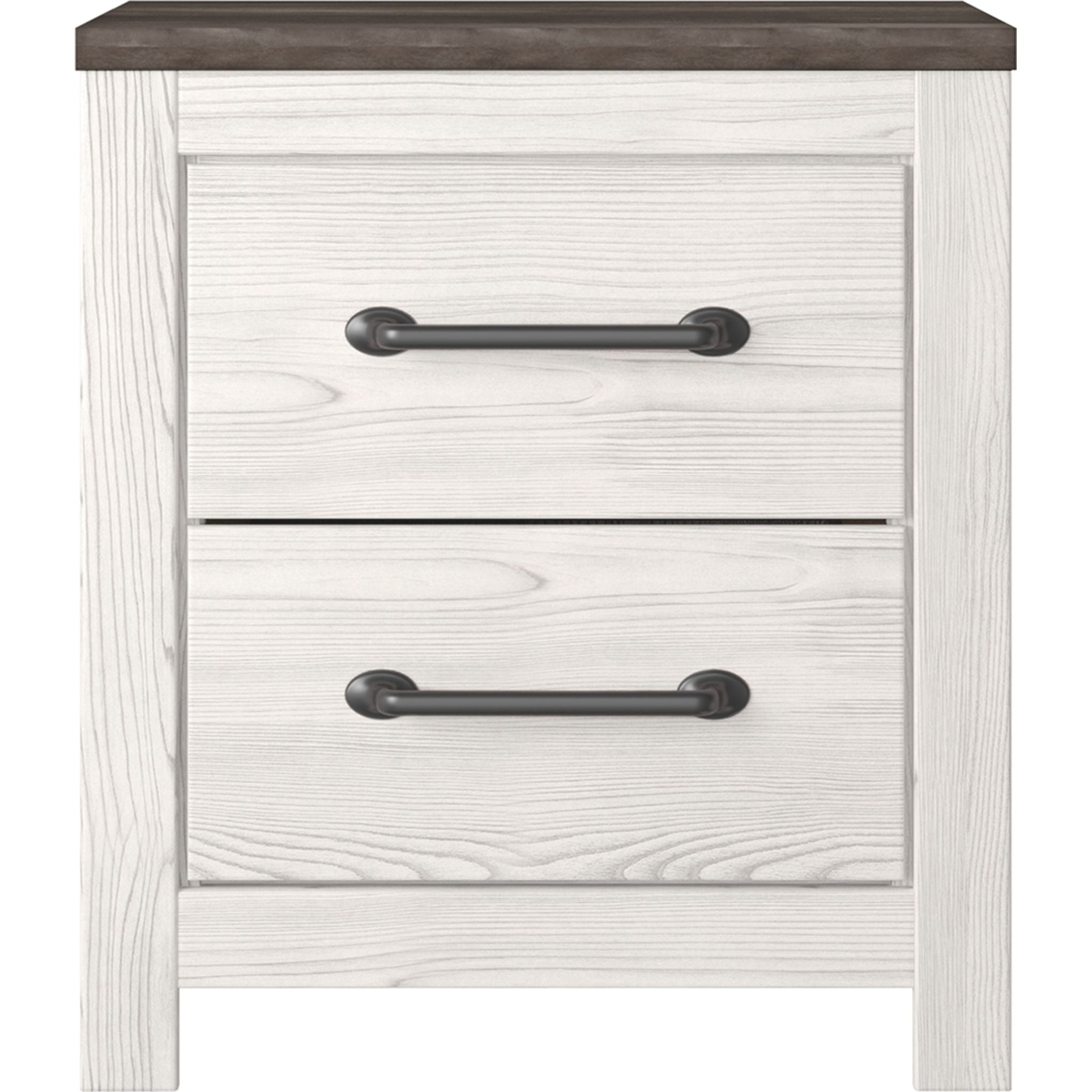 Gerridan Nightstand - White/Gray