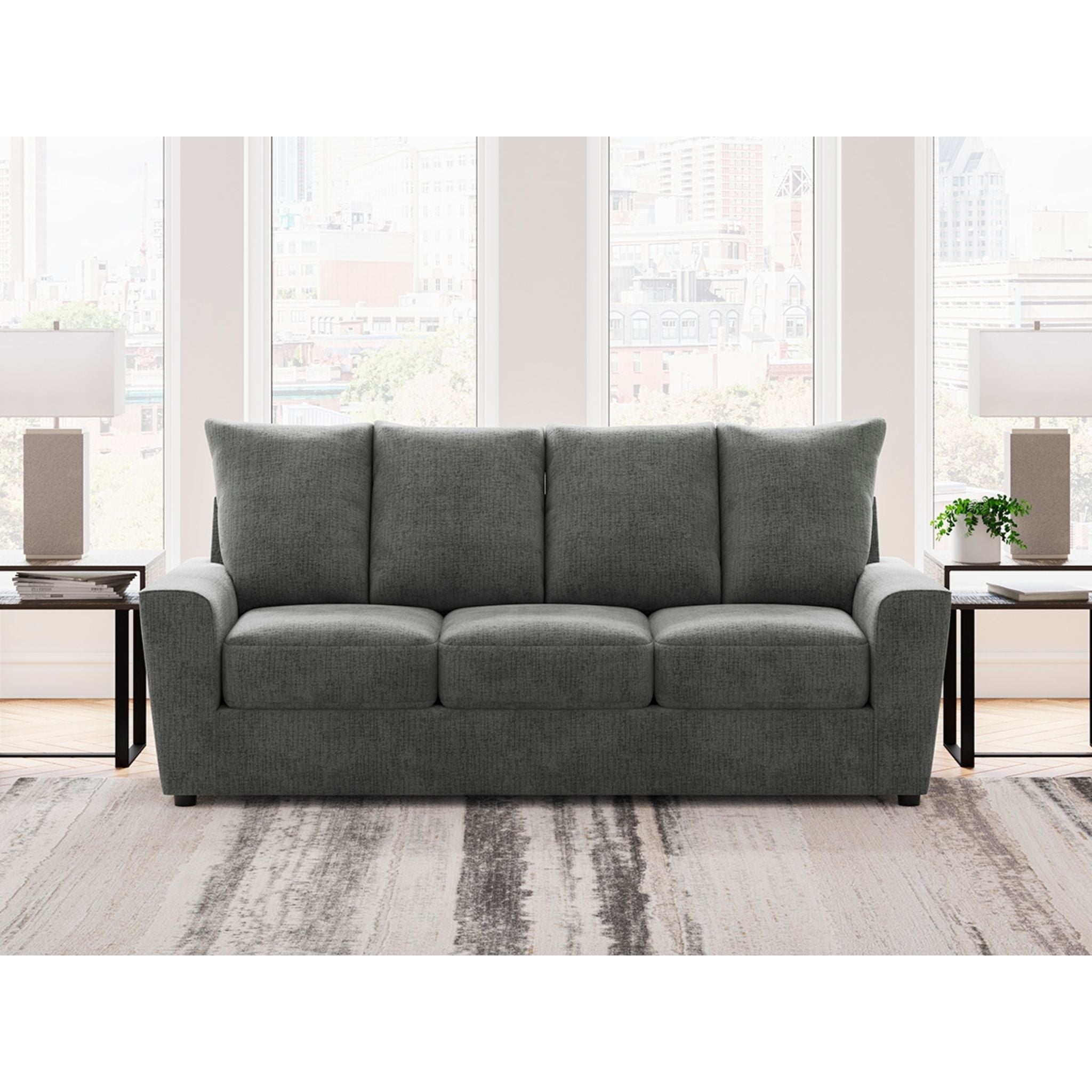 Stairatt Sofa - Gravel