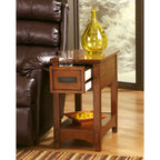 Breegin End Table - Brown