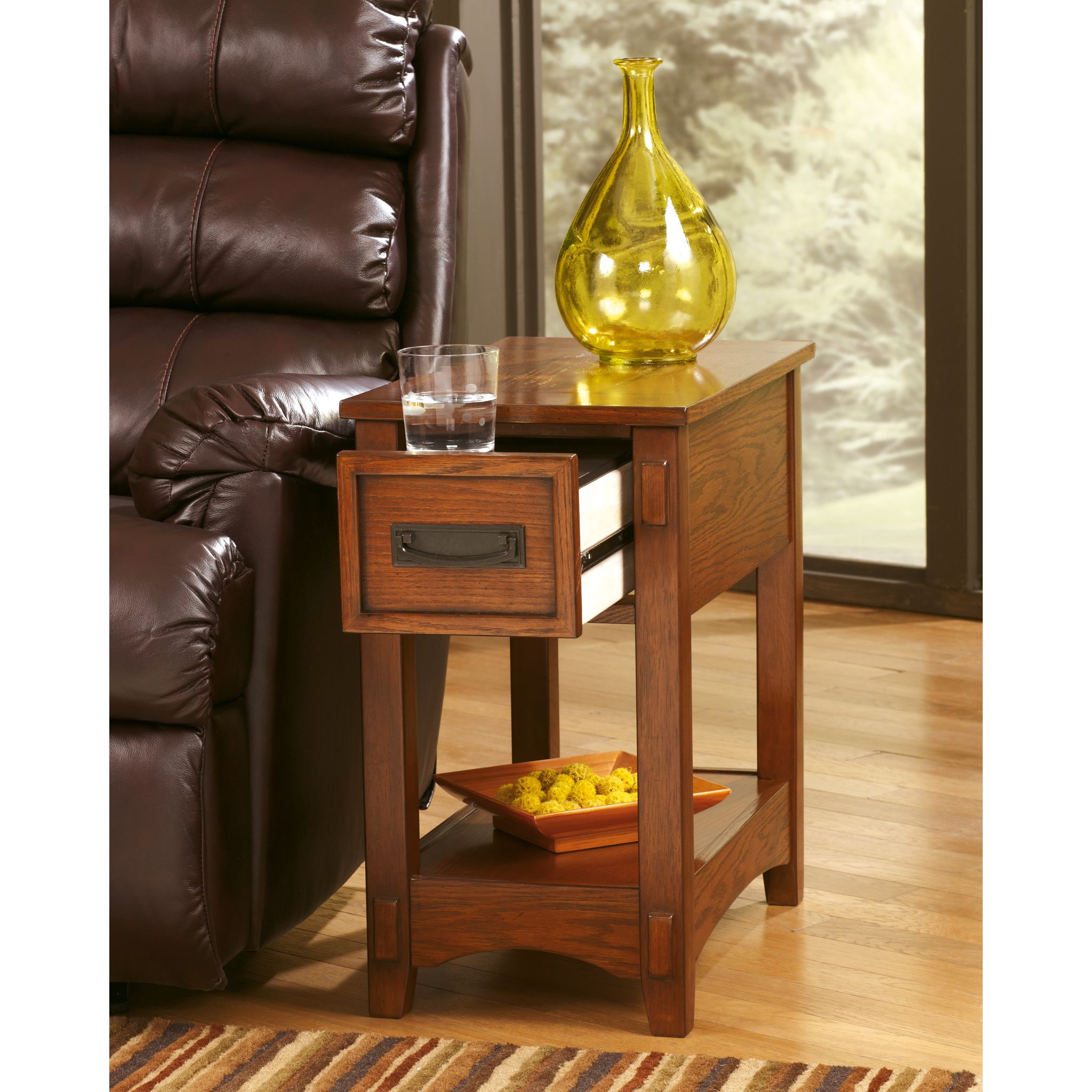 Breegin End Table - Brown