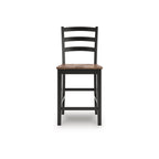 Wildenauer Counter Height Stool - Brown/Black - (D634-124)