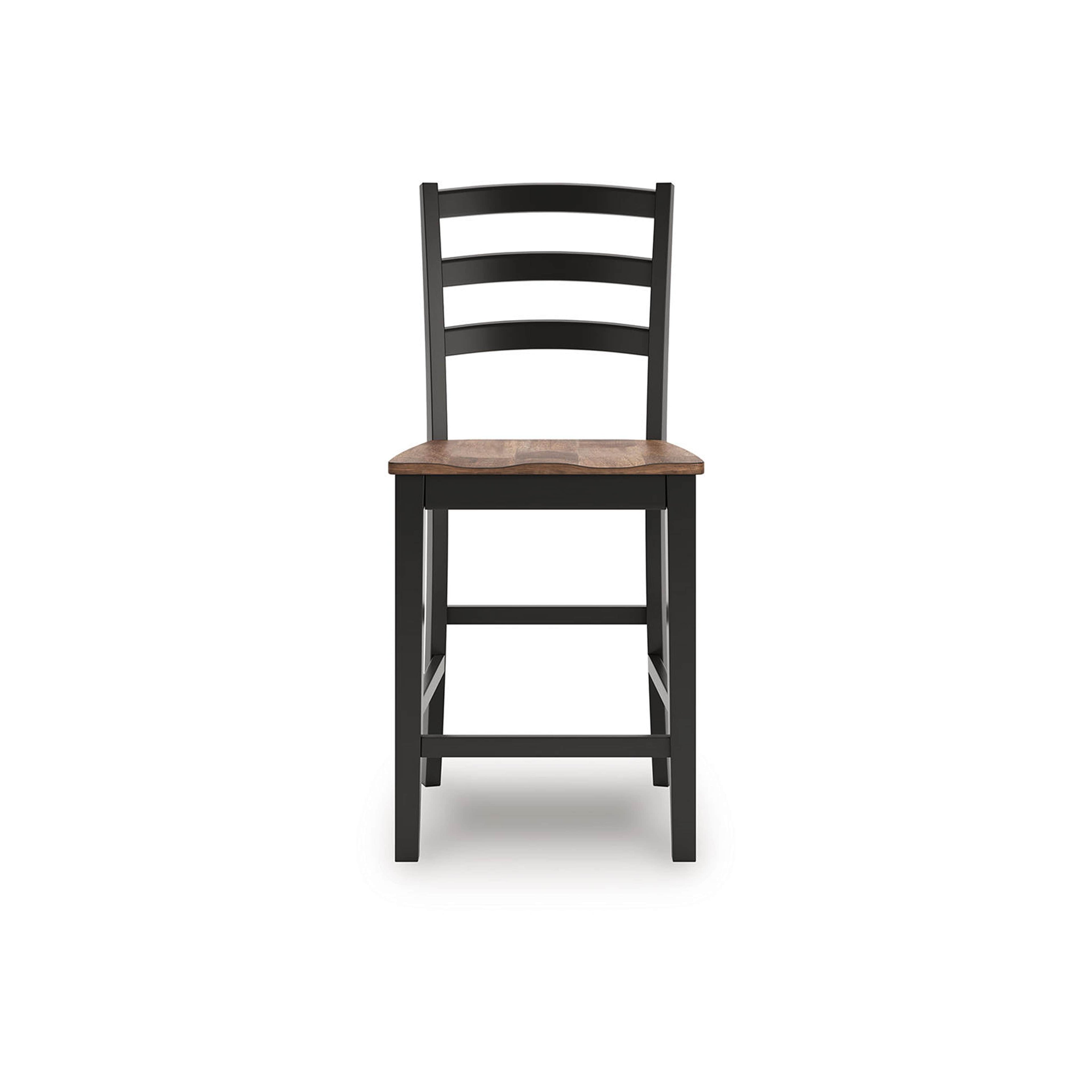 Wildenauer Counter Height Stool - Brown/Black - (D634-124)