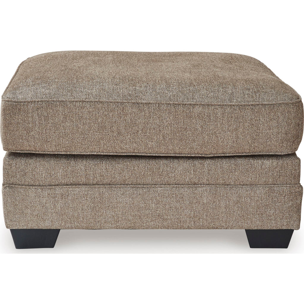 Cannonbrook Oversized Accent Ottoman - Nutmeg